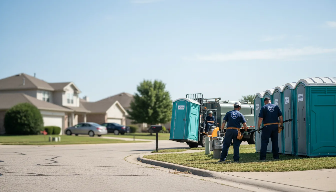 Porta Potty Rental in Reynoldsburg, OH near me
